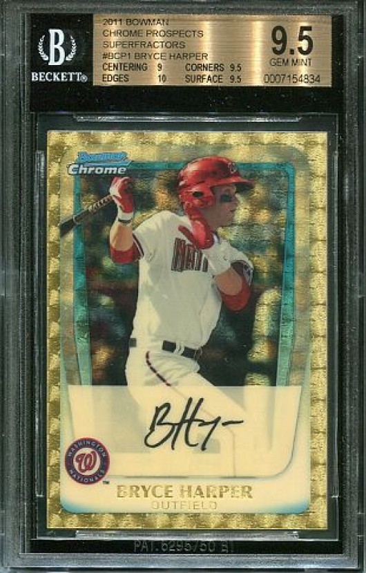 Yahoo Reports – Bryce Harper Superfactor Selling On Ebay For $24,999.99