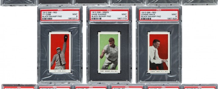 PSA Certifies Treasure Trove of Century-Old E98 Baseball Cards